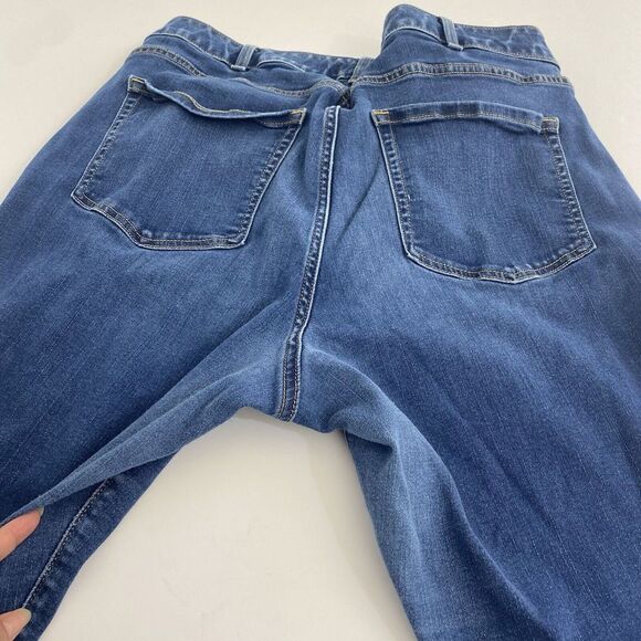 LANE BRYANT Women’s Mid Rise Wide Leg Jeans Size 22 XL  Blue‎ Stretch Comfort - Picture 9 of 15